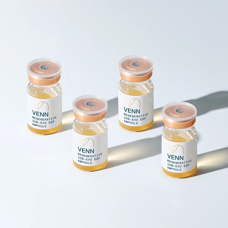 Pre-4-Week Treatment to Improve Firmness, Enhance Radiance, Smooth Skin, Venn Exosome Anti-Aging Concentrated Essence 4 X 5ml