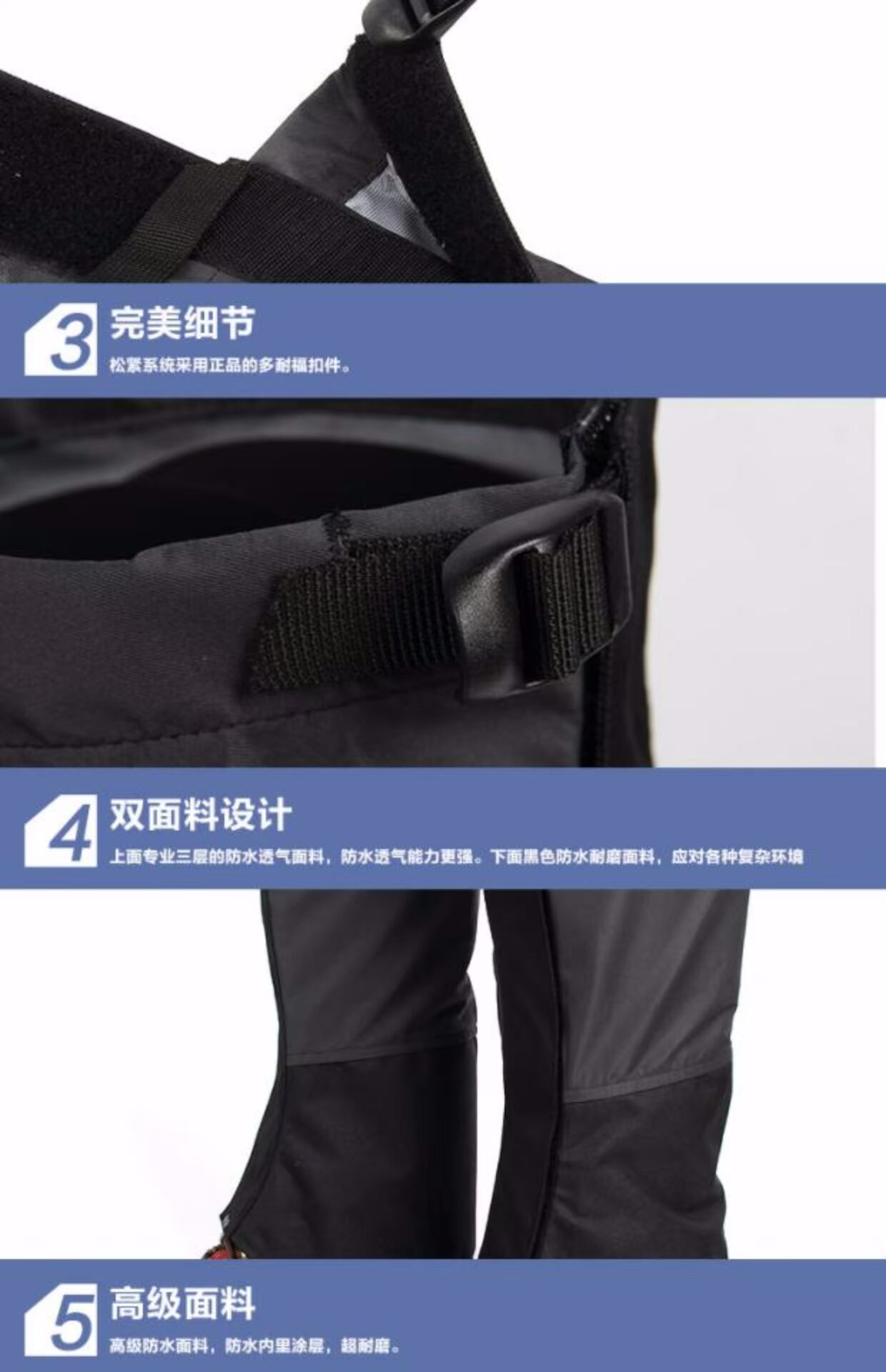 Cánh đồng xanh Lingfeng PLUS phủ tuyết chống mòn ngoài trời chân núi che phủ chống thấm nước chống côn trùng chống cát ủng bảo hộ chống đinh