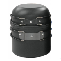 2345 people portable outdoor pot pot pot cooking utensils camping wild picnic camping picnic frying pan Kettle Teapot