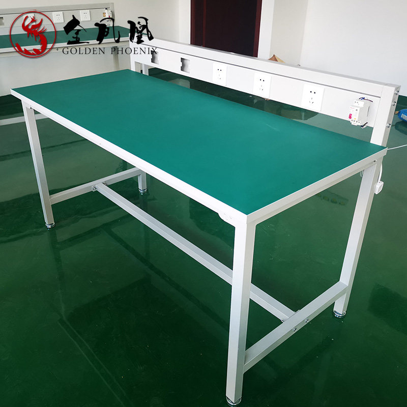 Antistatic bench with earth leakage switch working table assembly line packing table electric subfactory operating table-Taobao