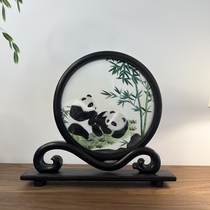 Suzhou embroidery hand embroidery double-sided embroidery business gifts Chinese style handicrafts home furnishings table for foreigners