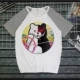Áo phông ngắn tay Anime mùa hè Thanh niên quần áo xung quanh Đạn đạn - Carton / Hoạt hình liên quan