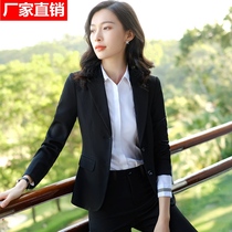 Autumn property customer service work clothes shopping mall shopping guide work temperament uniform Lady professional suit suit tooling