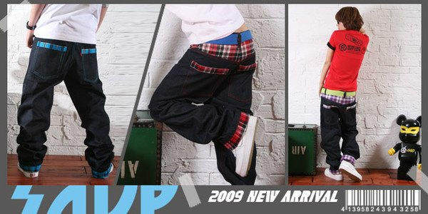 Jeans pour adolescent Sarouel en coton pour printemps - Ref 1470354 Image 6