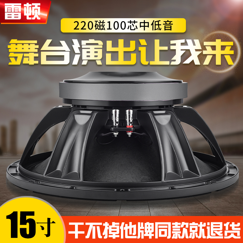  Leidun 15inch Bass Speaker Full-Range High-Power 220 Magnet 100 Core 800W Stage Speaker Heavy Bass
