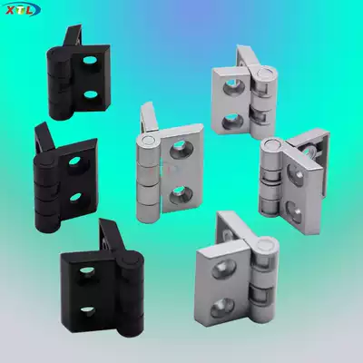 Industrial aluminum extrusion material Metal hinge 3030 3040 4040 Reinforced zinc alloy hinge Loose-leaf 30*30*35