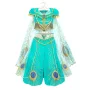 Disney American Disney Phiên bản giới hạn Jasmine Princess Girl Cartoon Dress Performance Phụ kiện trang phục - Váy trẻ em đồ bộ cho bé gái