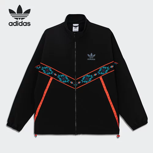 Adidas/阿迪达斯 Подлинный Clover FP Track Top Men's Leisure Sports Jacket HB3148