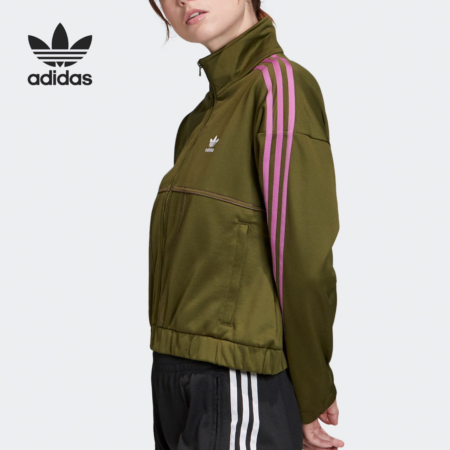 Adidas/Adidas genuine 2020 summer new women's casual sports jacket jacket FL4086