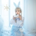 Miracle ấm thỏ trắng kẹo COS quần áo hầu gái tải lolita laki váy đầm cosplay loli Cosplay