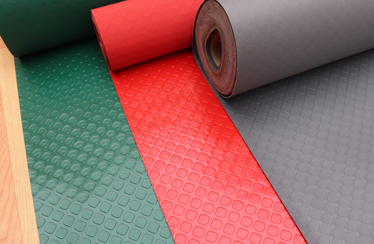 PVC chống trượt mat nhựa sàn mat cửa nhà bếp phòng tắm sàn nhựa mat nhà xưởng xưởng kho sàn chống thấm nước mat
