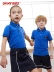 Quần áo mẫu giáo mùa hè tay ngắn kiểu Anh quần áo trẻ em tốt nghiệp phù hợp với bộ đồng phục cotton tiểu học mùa hè - Đồng phục trường học / tùy chỉnh thực hiện