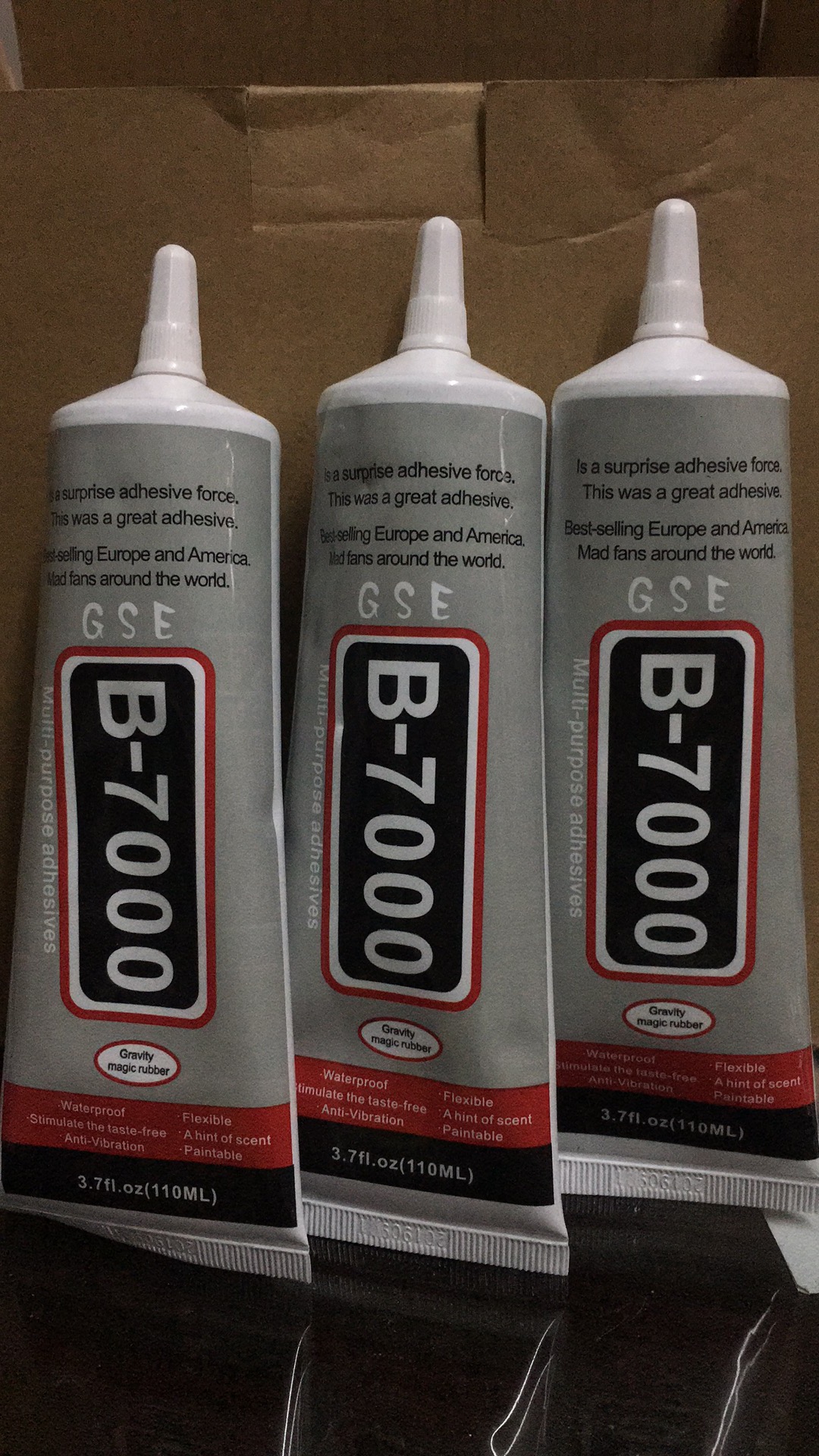 B7000 mobile phone screen glue GSE liquid crystal touch screen teething screen edge frame glue DIY point drill sticking and drilling glue