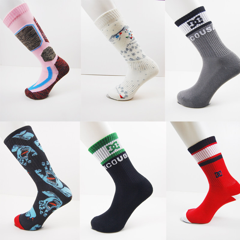 Ski socks Big brand ski socks Miscellaneous samples Tail goods processing Special towel ski socks