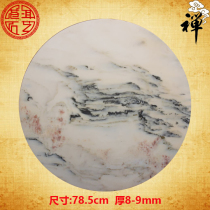 Natural Marble Painting plum stone marble piece mahogany furniture stone hanging screen screen Stone boutique special offer