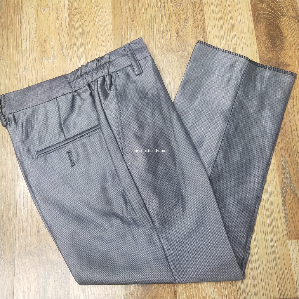Bộ đồ bé trai sọc xám bạc mặt sáng màu xanh bộ đồ trẻ em màu xanh da trời set vest 3 món cực chất cho bé trai