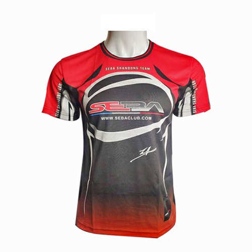 National Team Mst Wheel Slip Memorial Service Saint-ba Clothing SEBA Team Clothing T-shirt Speed Short Sleeve Dry Mesh Fabric