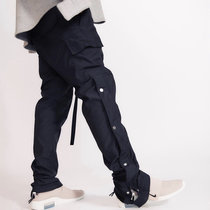  fear of god FOG sixth season side-breasted velcro trousers streamers tooling casual pants High street trend
