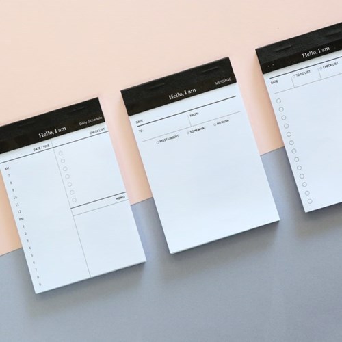 ins hand ledger stationery brief about portable tear-off convenience post-stick day plan to-do items