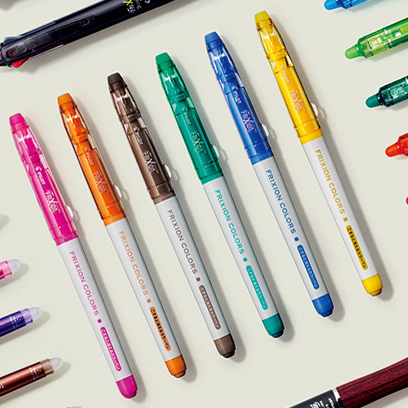 Japanese Stationery Pilot Thyme Frixion Colors Erasable watercolor pen 24 color Morfriction fill color pen