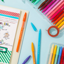 Korean stationery monami monami 3000 color Hook pen water gel pen fiber pen 50 color