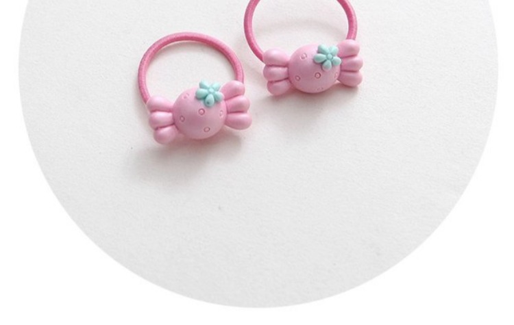 Một đôi phụ kiện tóc trẻ em headband của bé không được quấn quanh dây cao su mờ thanh lịch không làm tổn thương tóc vòng da cô gái mũ nón kẹp tóc con bướm