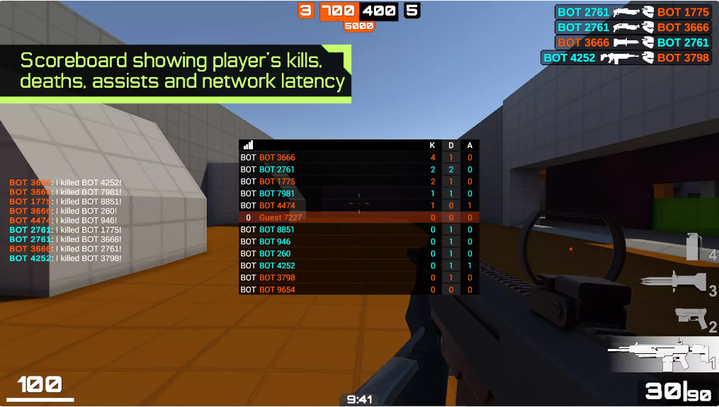 图片[4]-Unity MultiFPS Multiplayer FPS 1.1.0 URP多人网络射击游戏模板-成都宝兰