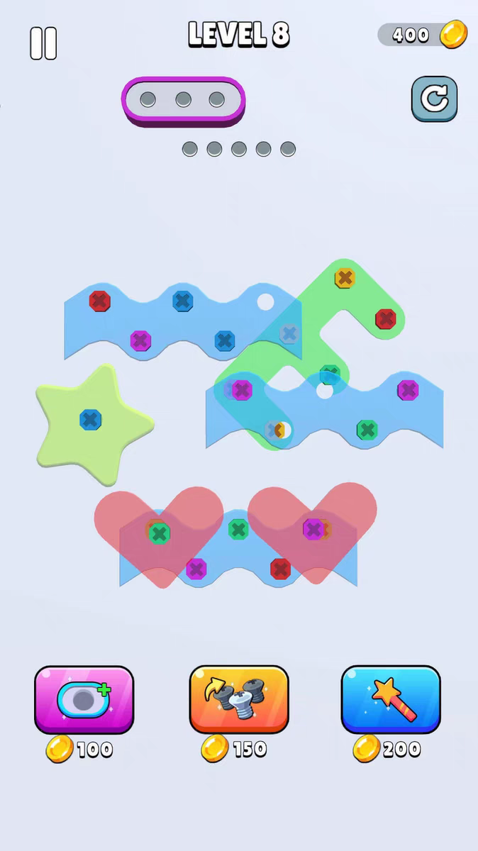 你关不住我 拔螺丝 Unity游戏精品源码 益智三消解压-成都宝兰