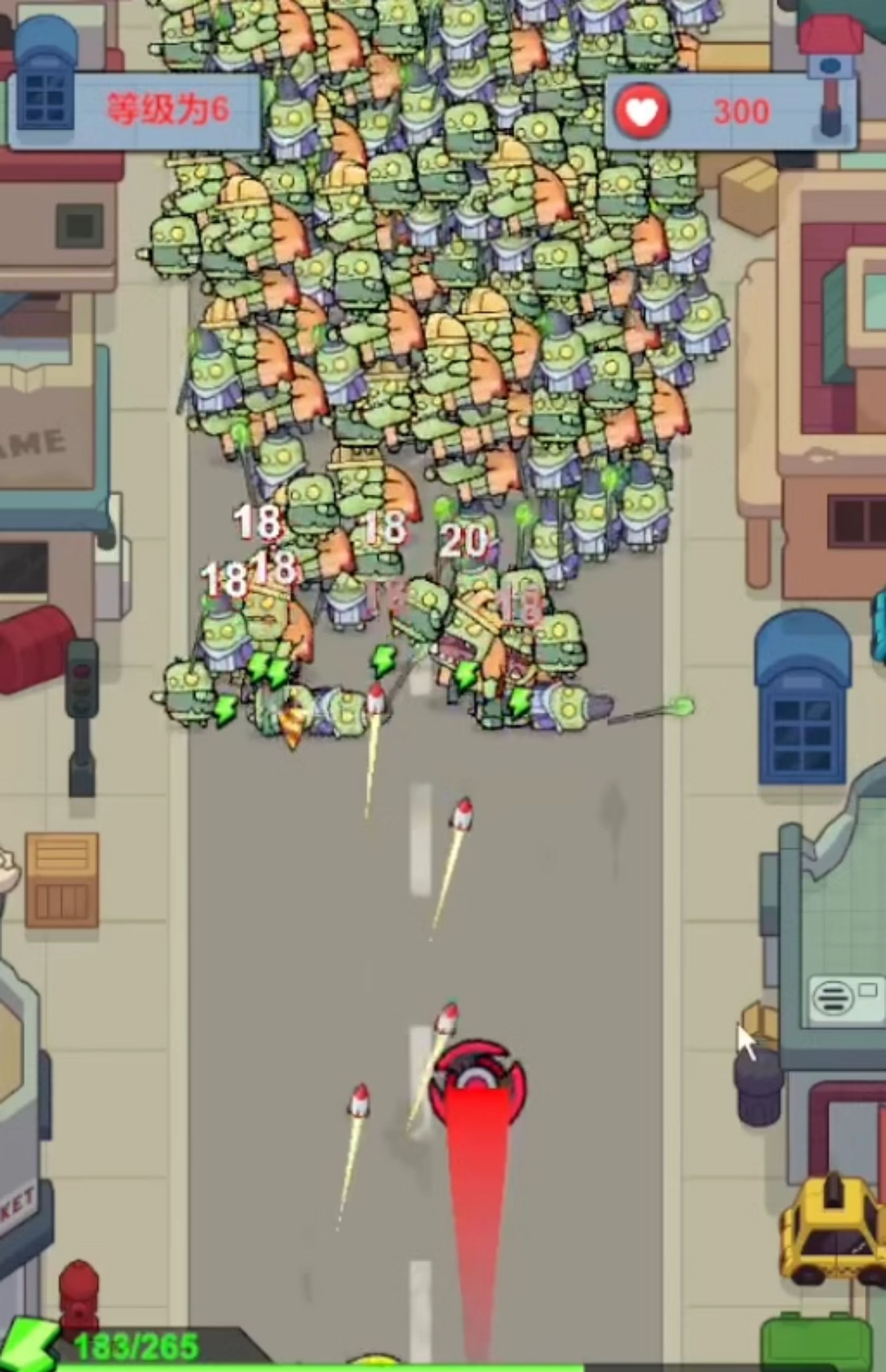 类似向僵尸开炮 源码unity 微信抖音小游戏项目 完整素材-成都宝兰