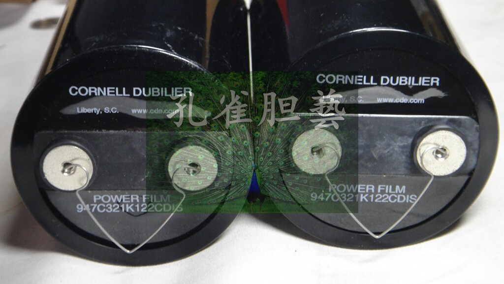 New inventory U.S. CDE1200V320uf500V35uf and other bile machine infinity film filtering capacitor post