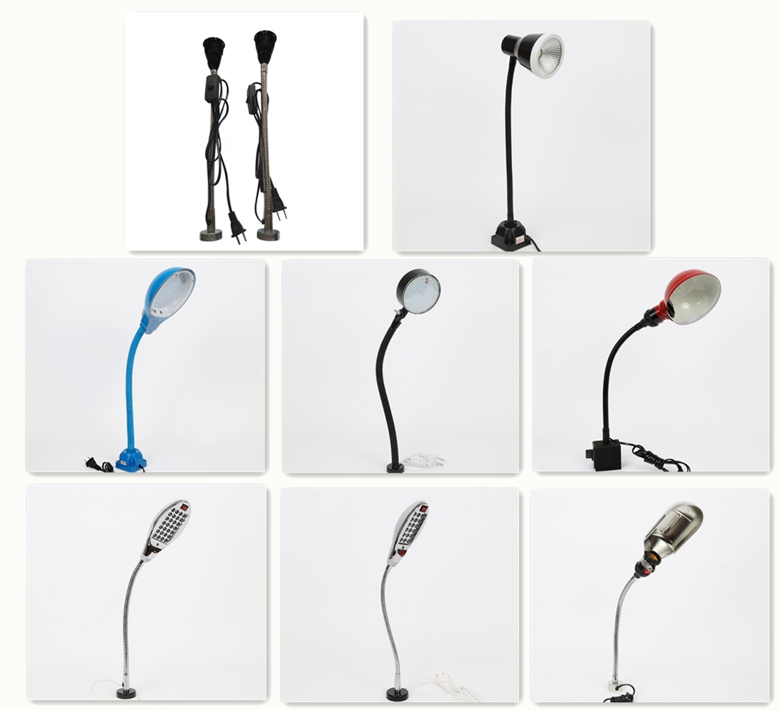 LED machine tool light LED strong magnetic machine bed equipment working light with magnet table lamp machine magnetic lighting lamp 220V