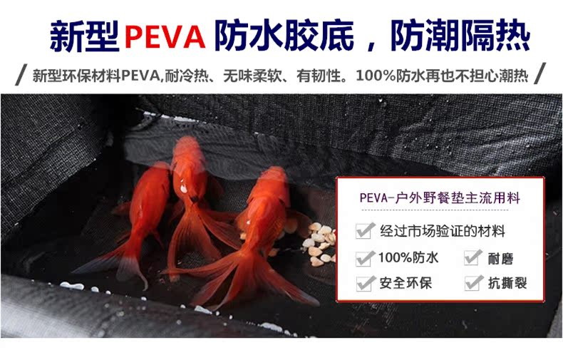 Thảm dã ngoại ngoài trời, thảm, thảm độn, thảm cỏ tăng, thảm vải di động, thảm ngoài trời - Thảm chống ẩm / Mat / Gối thảm trải du lịch