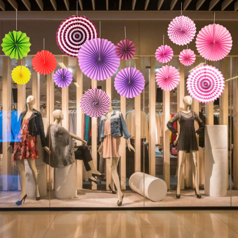 Mall Store Shop Window Decoration Hanging Corridor Corridor