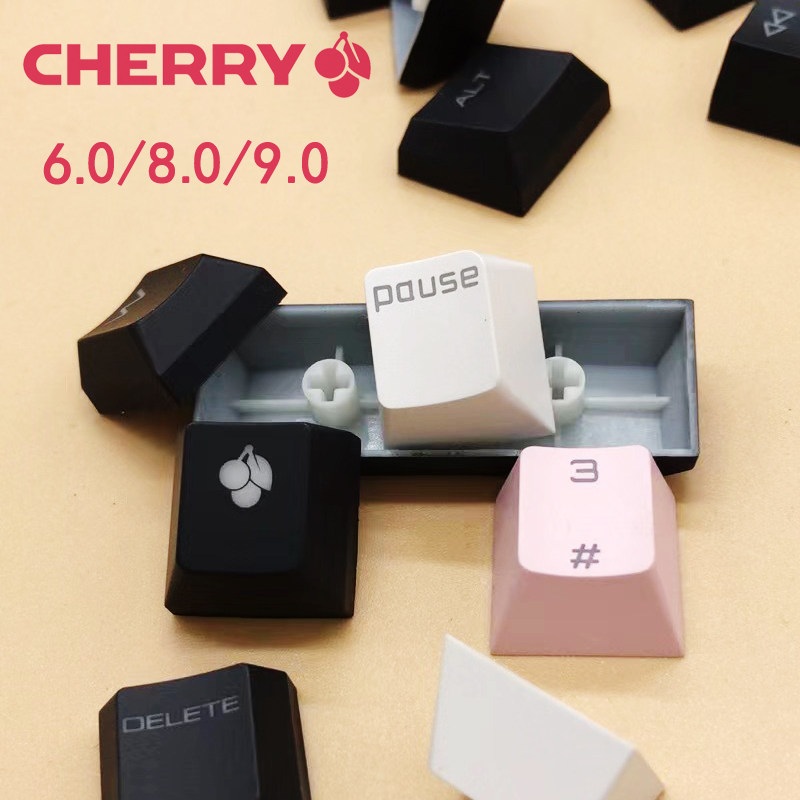 cherry CHERRY original plant ABS keycap MX1 0 6 3 0S 8 0 0 transmission 9 0 Mechanical keyboard Single