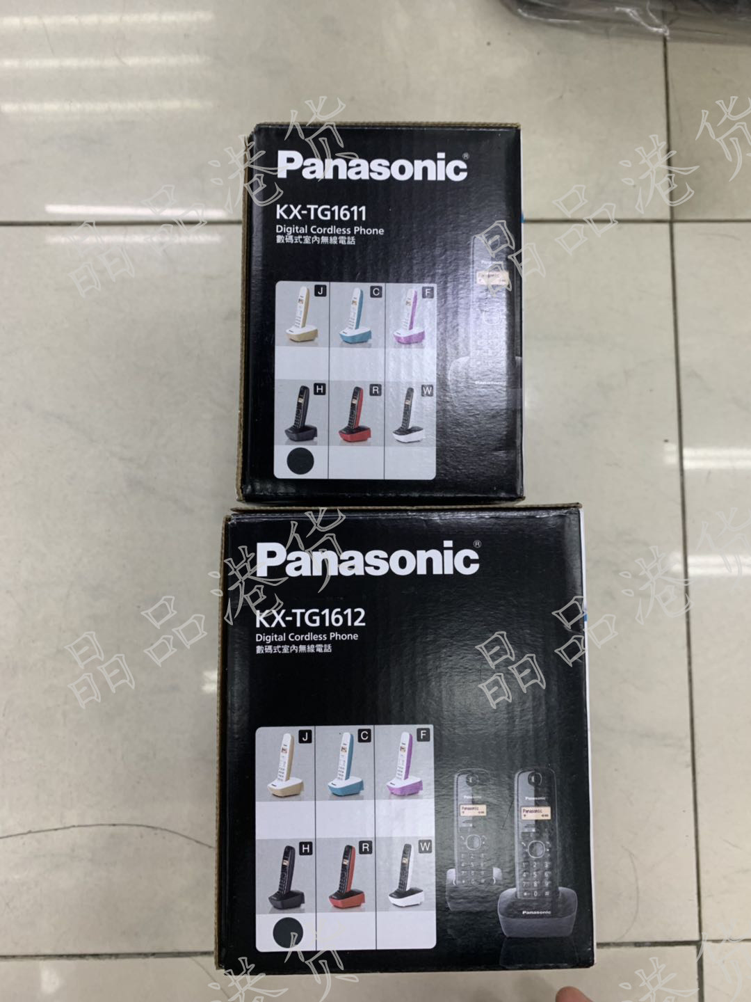 Проводной и DECT-телефон 进口正品 panasonic松下kx-tg1611 无绳电话座机电话机kx-tg1612