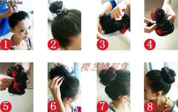 Extension cheveux - Chignon - Ref 235297 Image 41