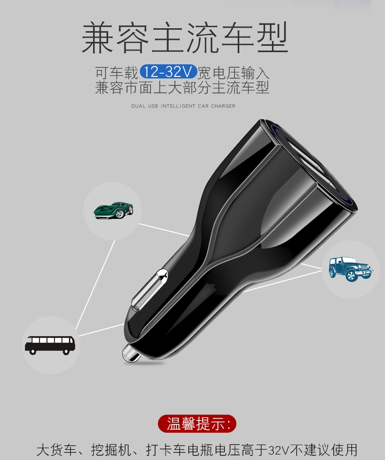 Sạc xe hơi Sạc xe hơi với một cho hai bật lửa cắm usb đa năng điện thoại di động đa năng sạc nhanh - Phụ kiện điện thoại trong ô tô sạc pin nhanh samsung