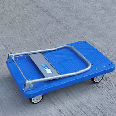 Cart mute trolley pull cargo portable trolley truck truck flatbed truck push truck folding light hand cart