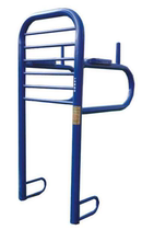 Golden Mausoleum Abs Rack JSY-3 Outdoor Outdoor Fitness Path Equipment School Park Rib Wooden Frame 62103