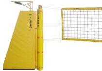 Golden Mausoleum Beach Volleyball Equipment SPQ-1 Volleyball VOLLEYBALL STAND WITH REFEREE CHAIR VOLLEYBALL NET 13330