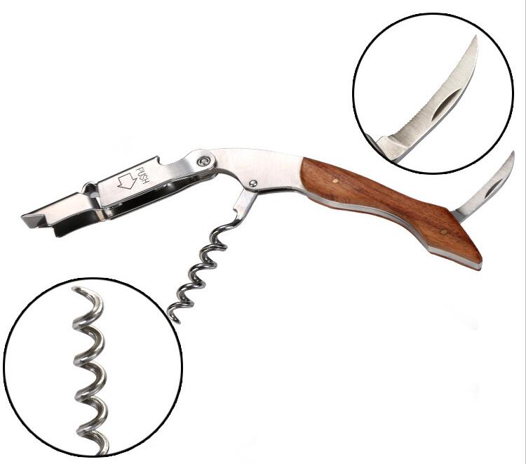 Mở chai rượu đa mục đích thép không gỉ hippocampus wine bottle opener wine opener