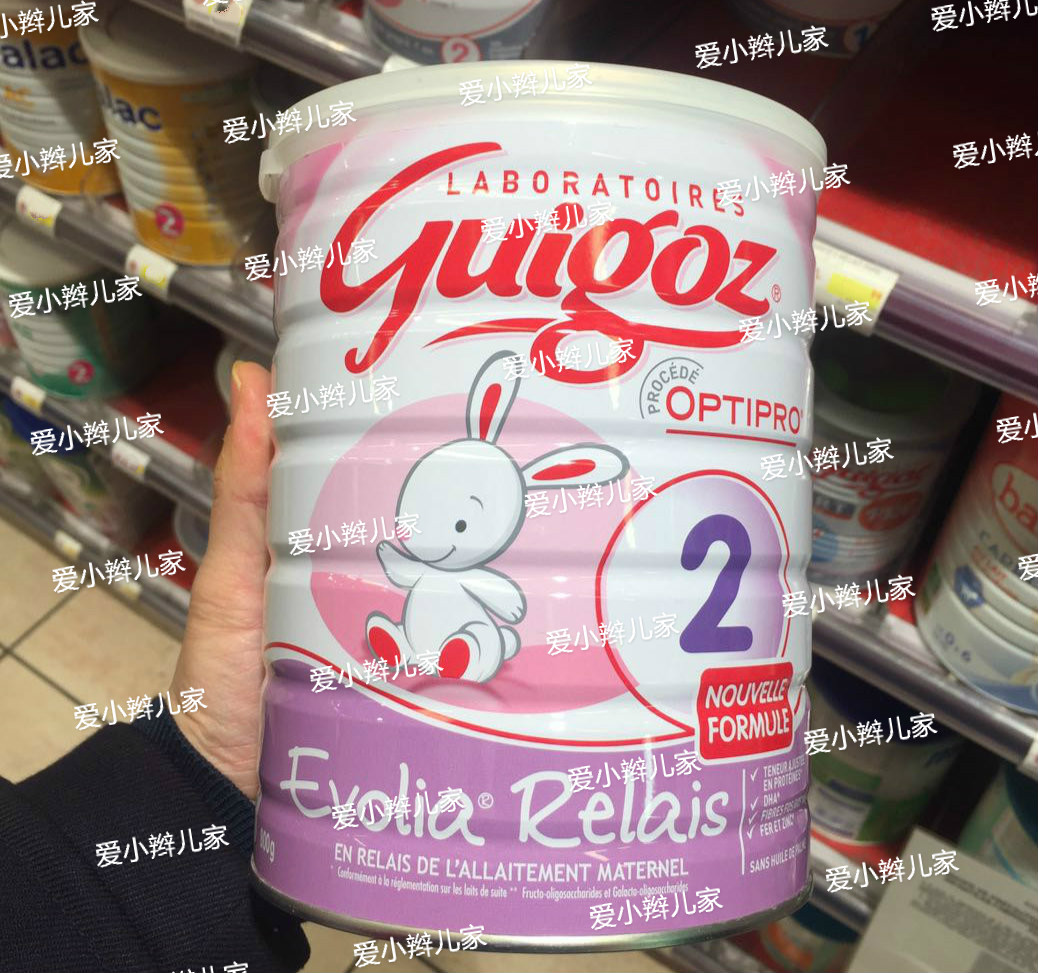French Gurgo's GUIGOZ2 section near breastmilk baby milk powder 6-12 months 800g Single purchase-Taobao