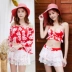 Áo tắm nữ ba mảnh dễ thương Nhật Bản áo tắm tách bikini 2020 áo tắm nữ sinh mới mùa xuân nóng bỏng - Bộ đồ bơi hai mảnh