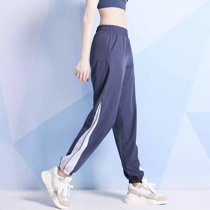 Sports trousers women's summer thin section closing the feet loose and quick-drying harem tooling running fitness yoga casual pants