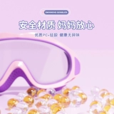 Детская плавательная шапочка для мальчиков, кепка, водонепроницаемые очки для плавания без запотевания стекол, профессиональный комплект, снаряжение, дайвинг