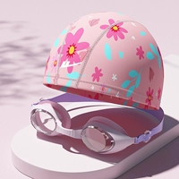 Сакура розовая + очки для плавания [бесплатная зеркальная коробка + беруши]