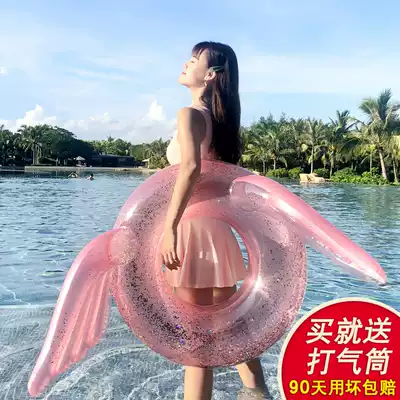 Adult net celebrity ins Swimming armpit swimming ring Adult lifebuoy water inflatable toy Swimming beginner equipment