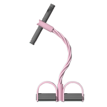 Pedal tensioner fitness equipment weight loss slim belly household female yoga slimming Pilates rope sit-ups assist
