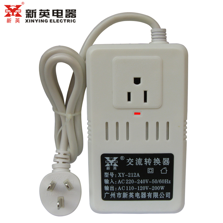 Xinying transformer XY-212A 200W 220v to 110v US-Taiwan version of Dajin Sharp purifier