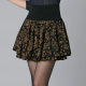 Lace skirt women's new autumn and winter short skirt anti-exposure high-waisted pleated tutu skirt A-line short floral skirt